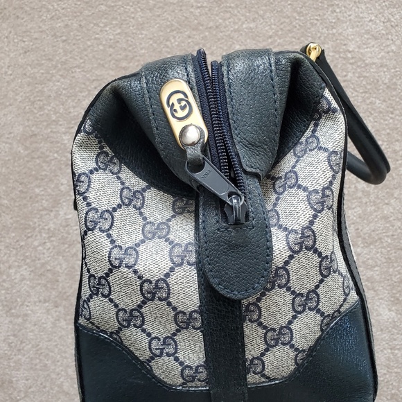 Fair Condition Vintage Gucci Boston Doctor Handbag - Picture 6 of 8